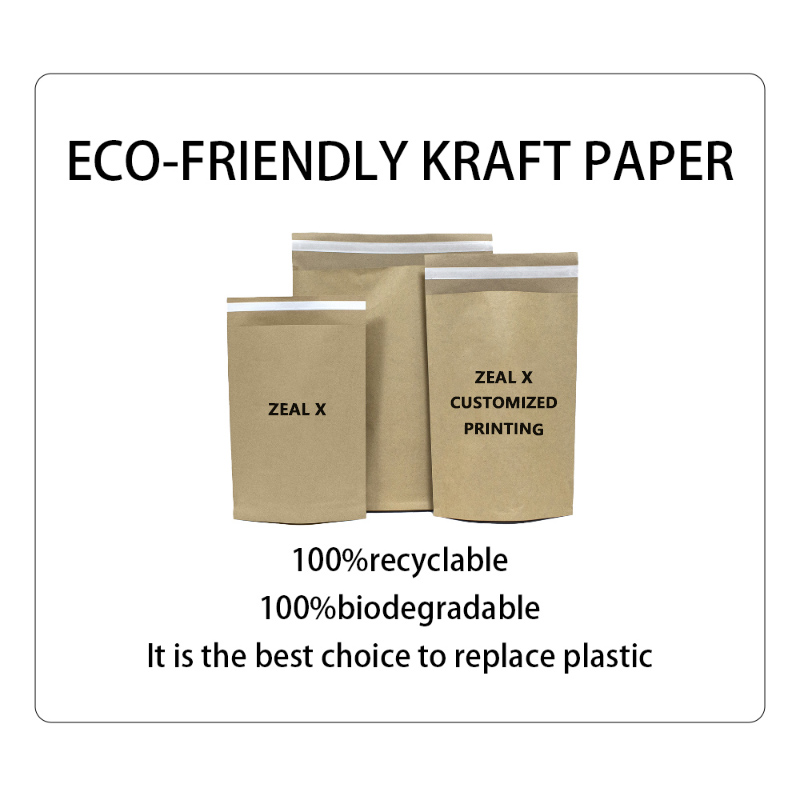 Zealx lansează pungă de ambalare a îmbrăcămintei de hârtie maro Kraft: Alternativă ecologică la plastic