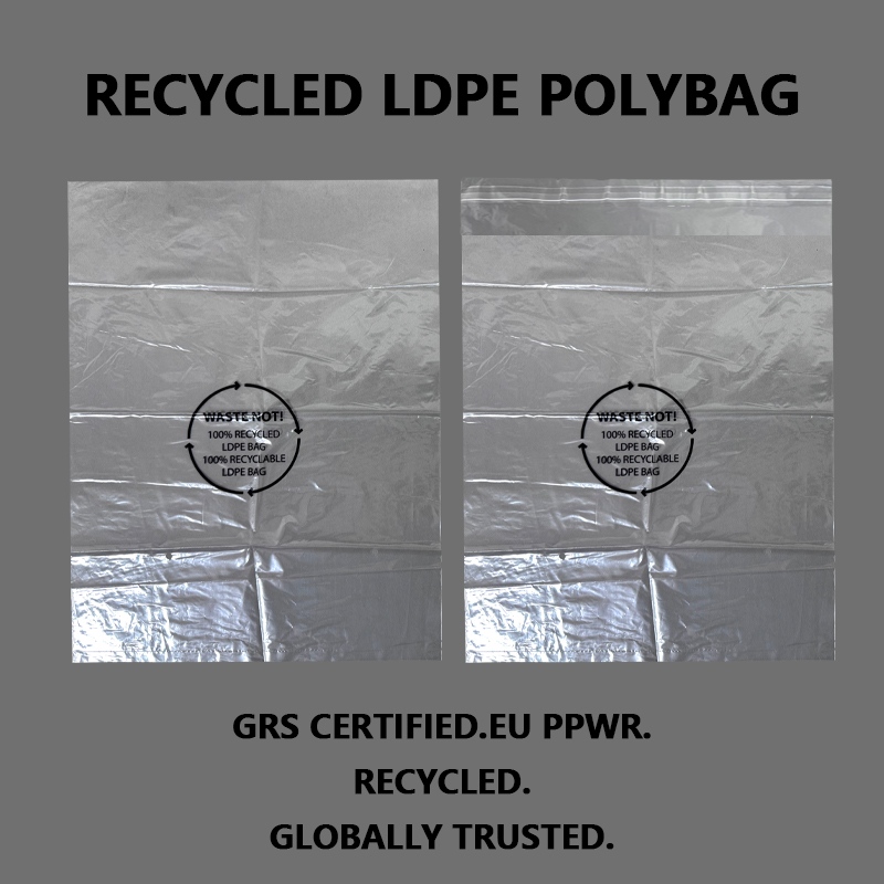 Zeal X lansează pungi de polietilenă LDPE reciclate certificate GRS pentru a sprijini obiectivele de ambalare durabilă