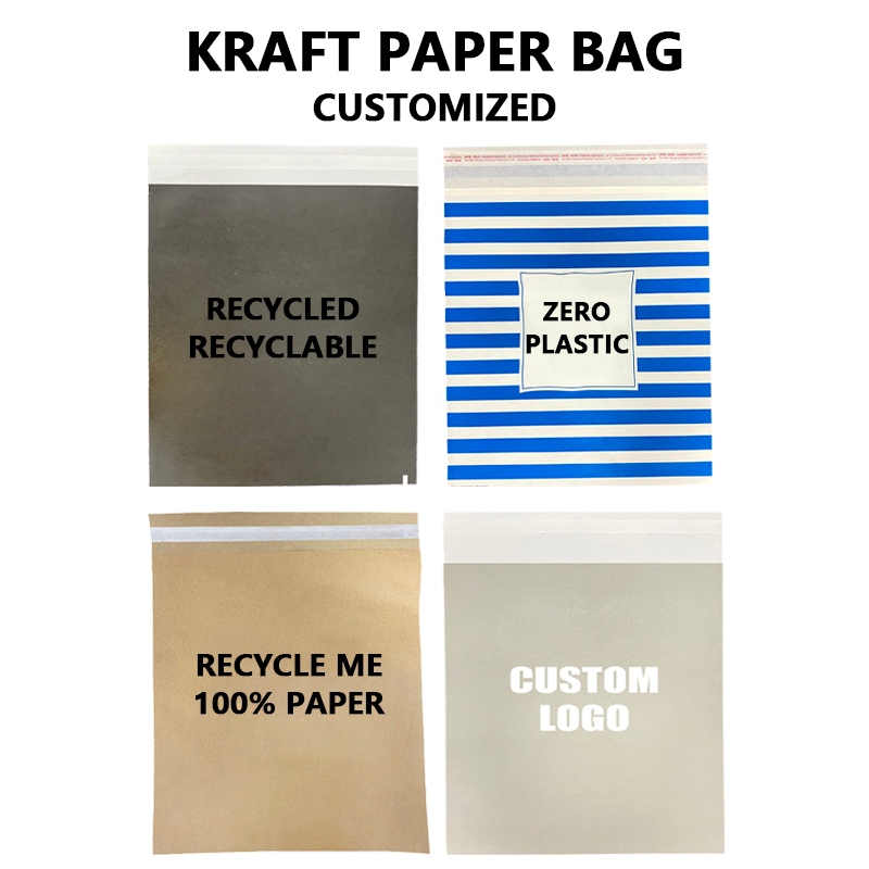 Punga de hârtie kraft personalizată, reciclabilă, ajută mărcile să actualizeze soluțiile de ambalare durabile